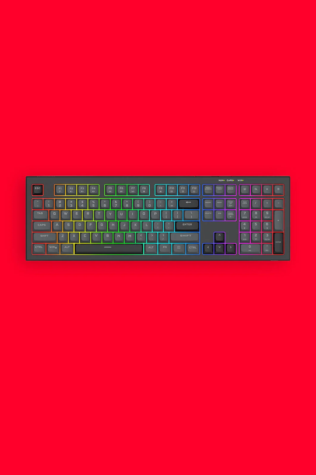 K518GB-RGB Crux 108Key Keyboard
