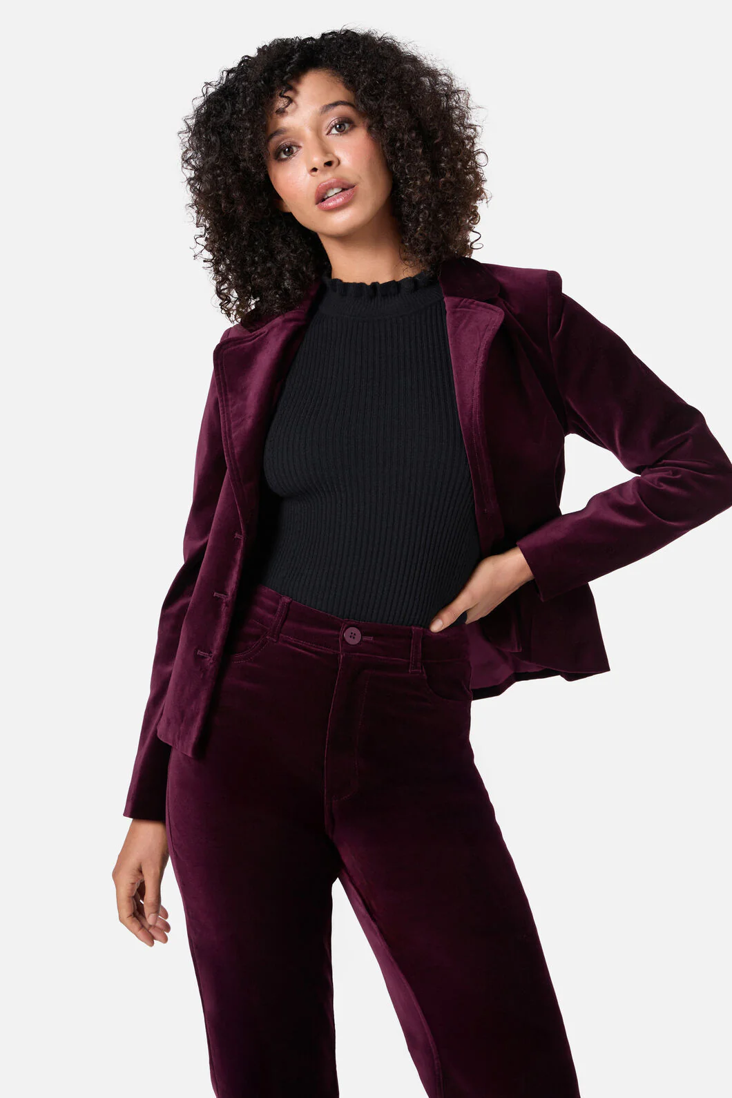 Stella Velvet Blazer