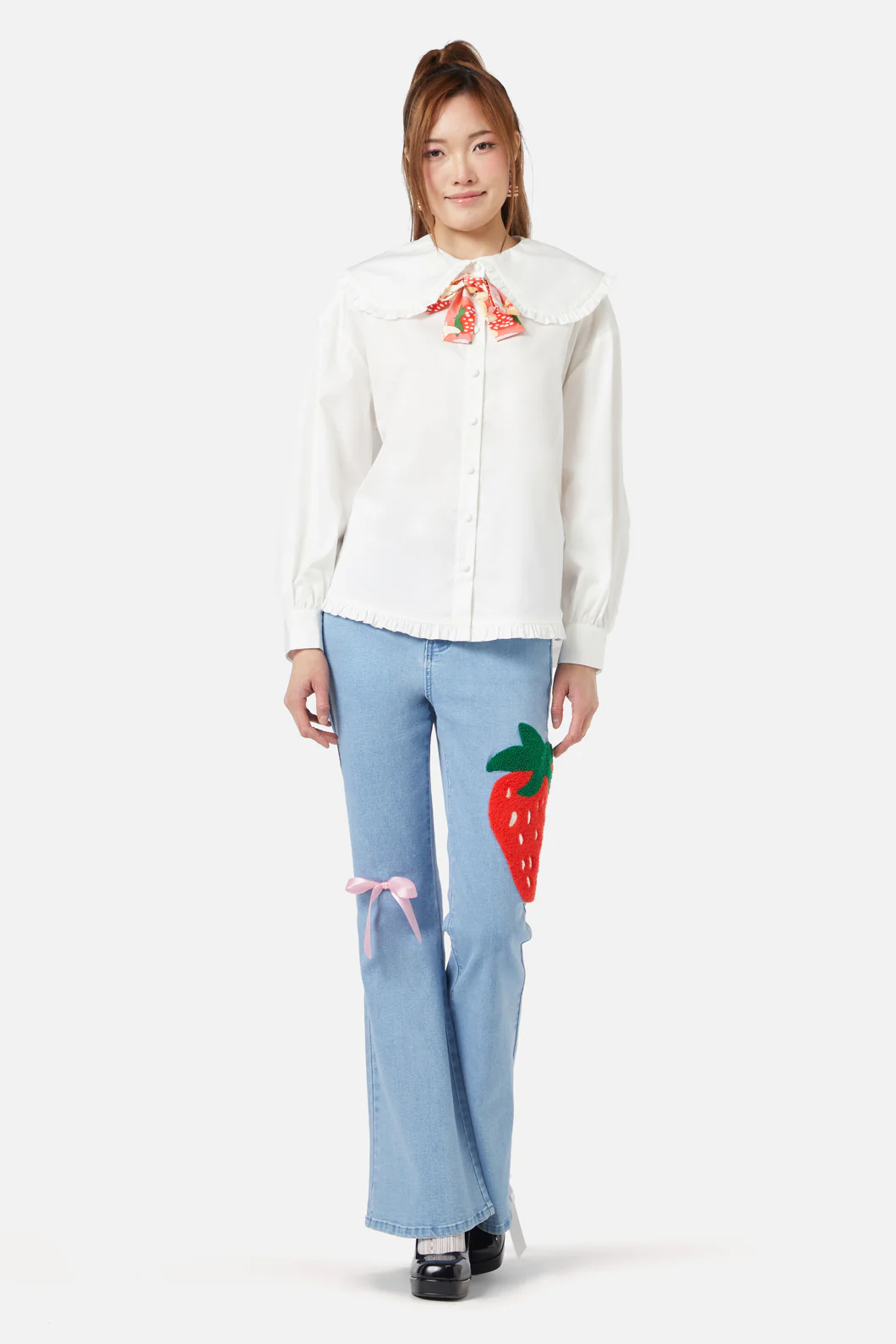 Oh Me Oh My Bow Blouse