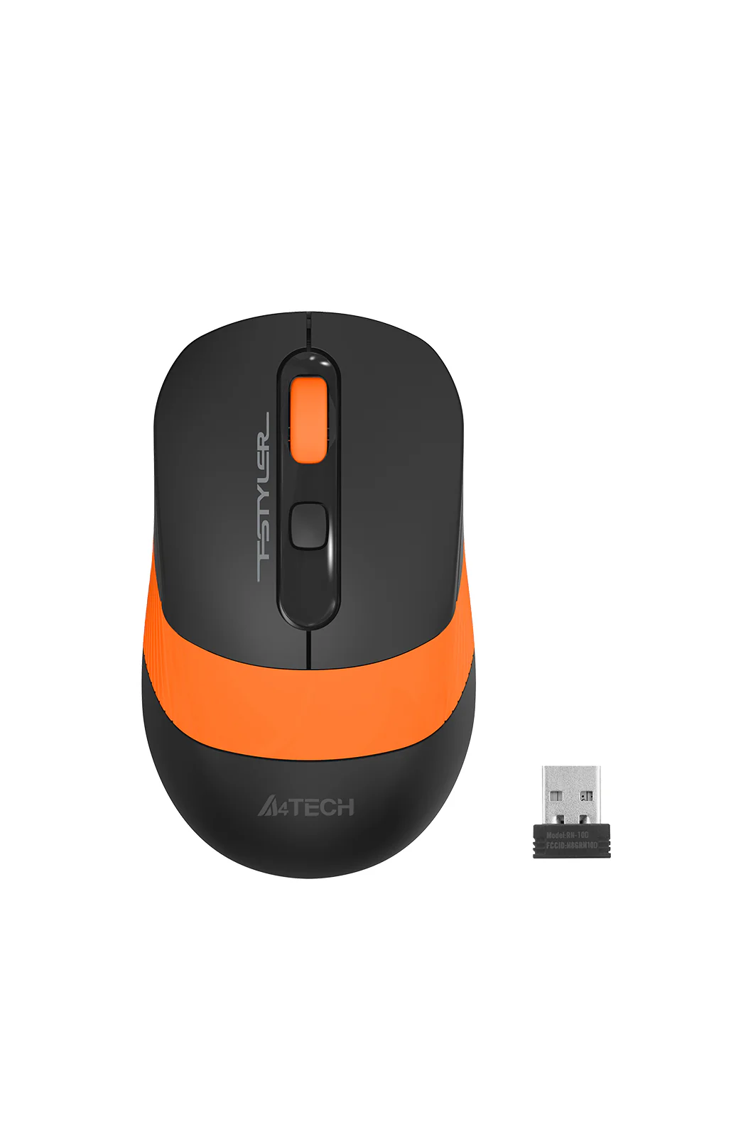 FG10S Silent Nano Receiver Mouse (Orange)