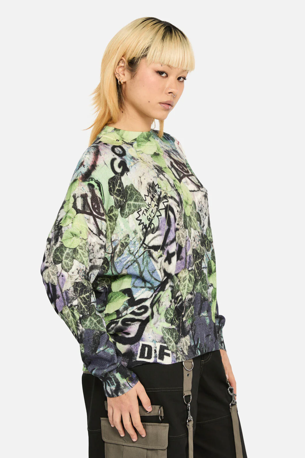 Laneway Graphic Relaxed Knit