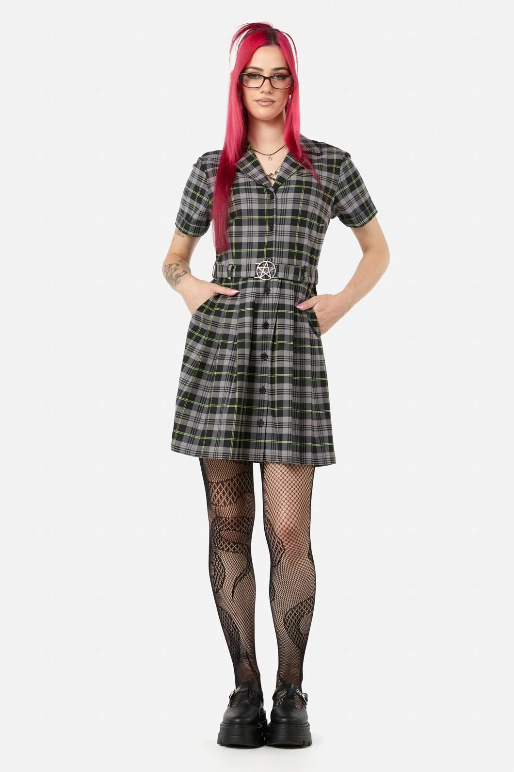 Encounter Tartan Dress