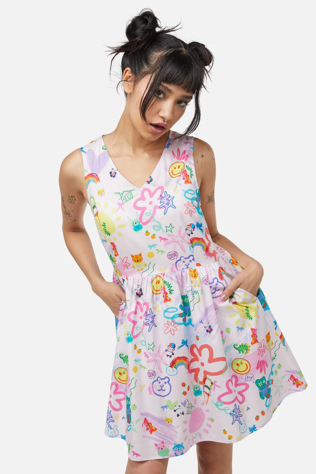 Zero Concentration Mini Dress