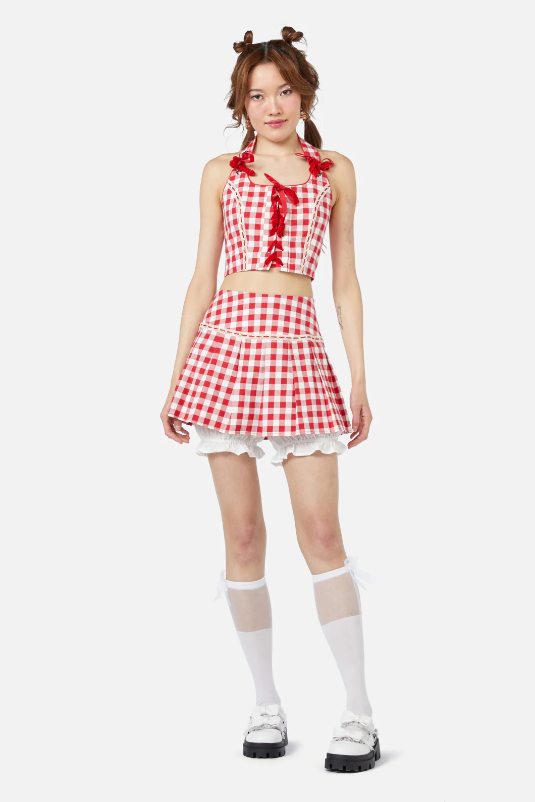 Jam Gingham Bloomer Skort