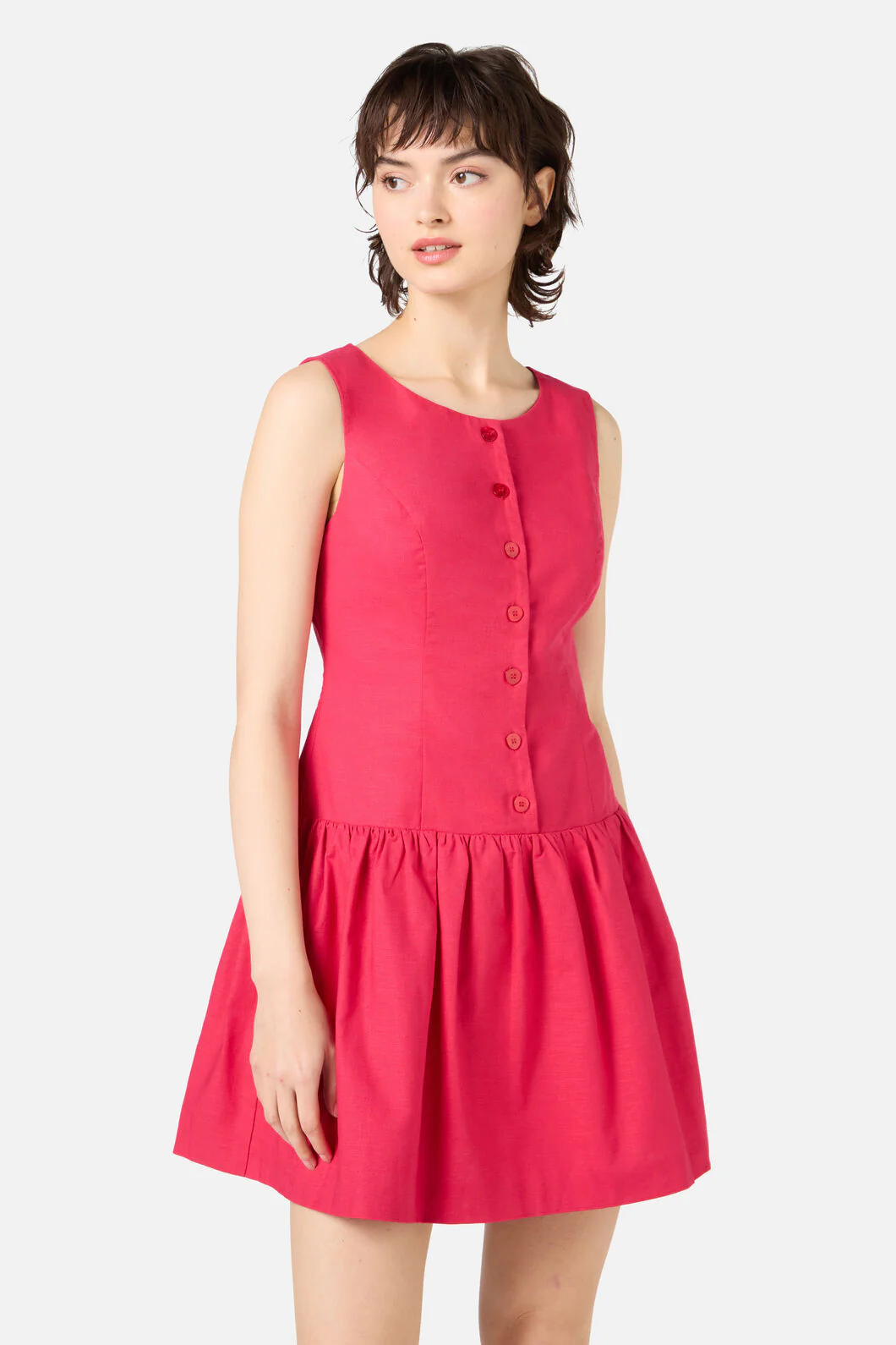 Sheri Drop Waist Mini Dress