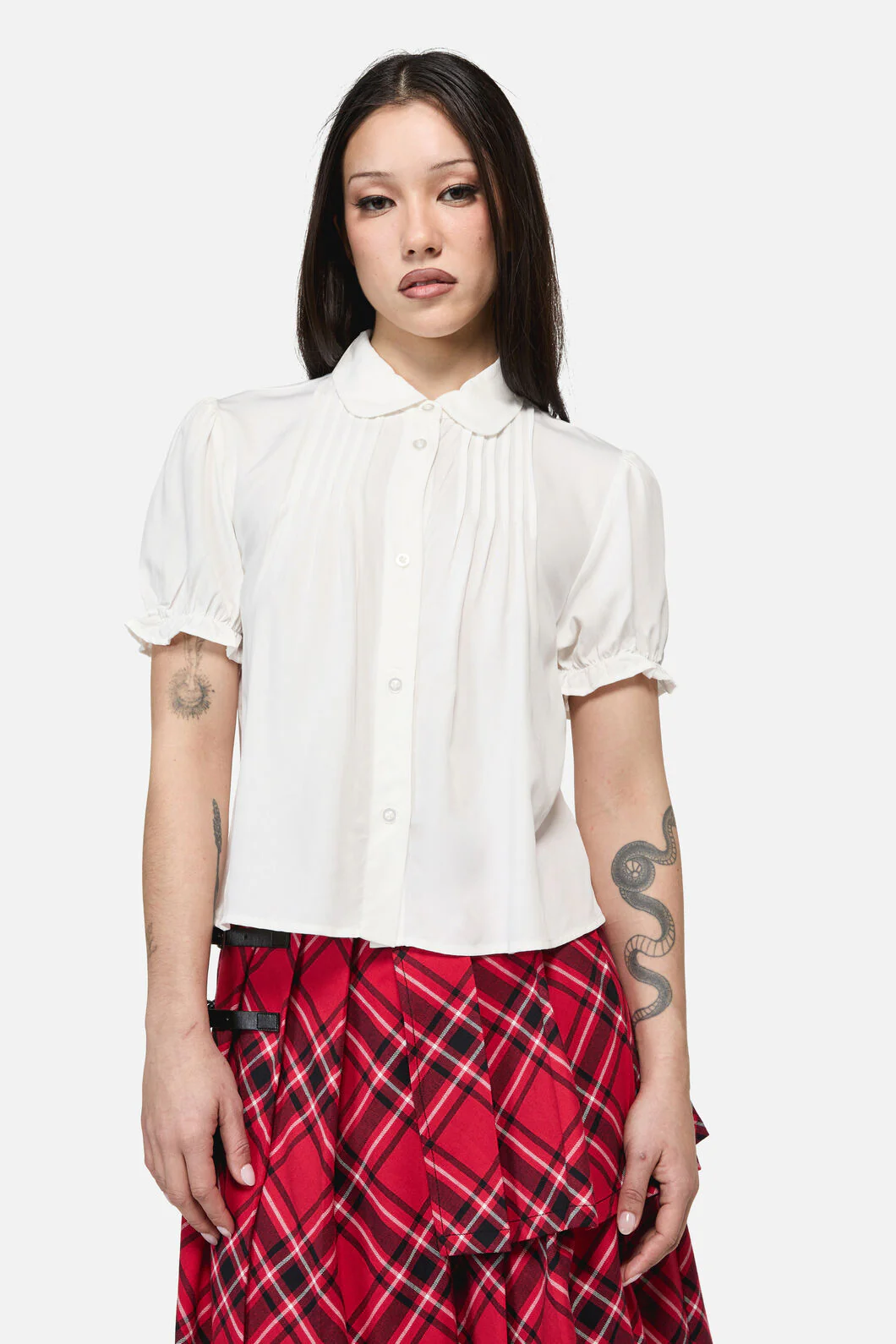 Buccaneer Punk Short Sleeve Blouse