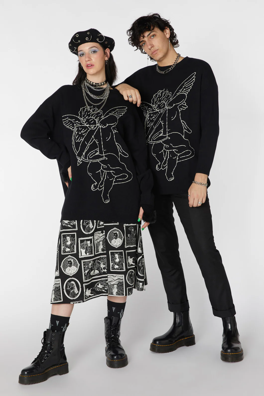 Oversize Cherub Cotton Knit