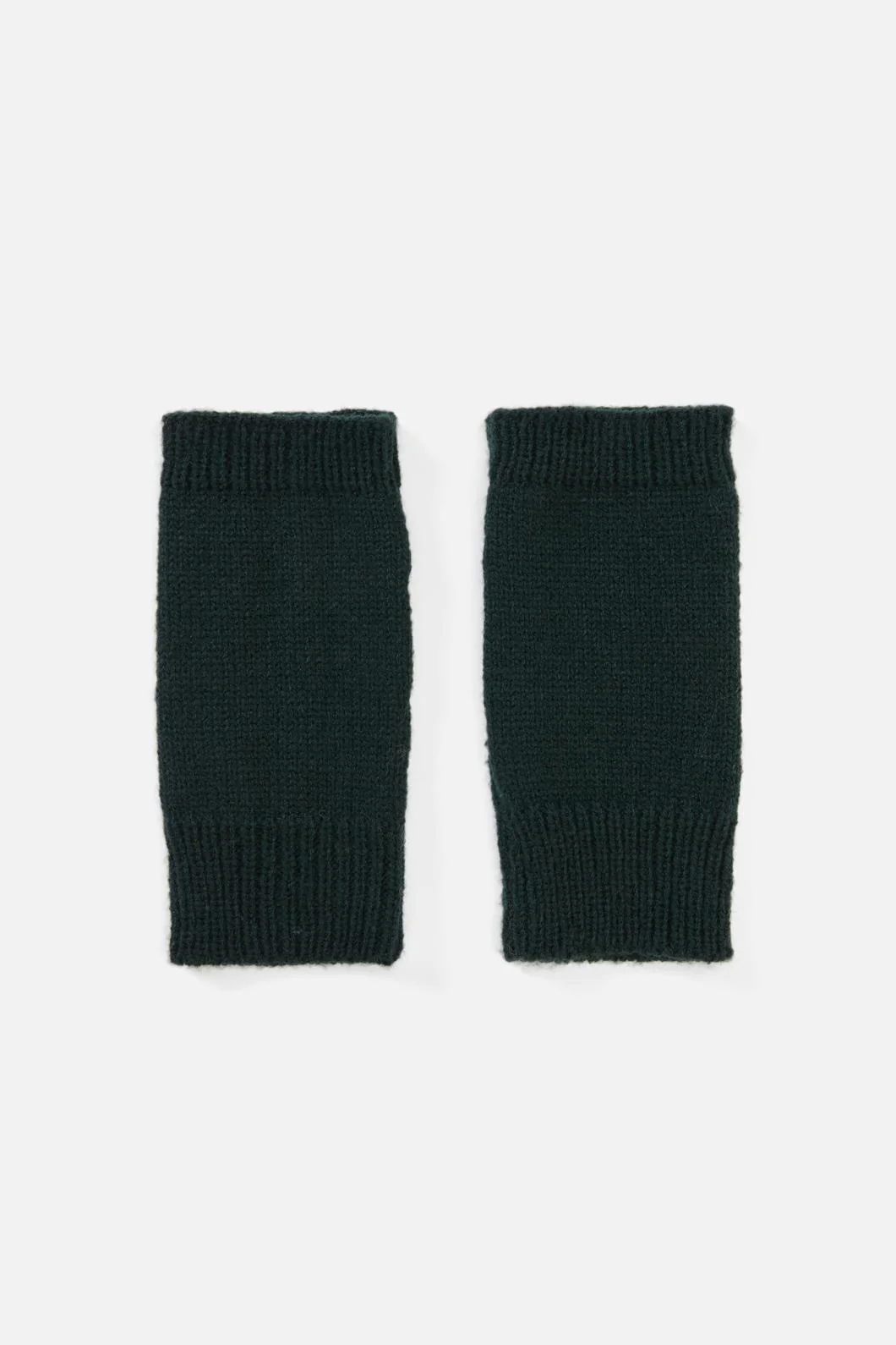Dark Teal Fingerless Gloves