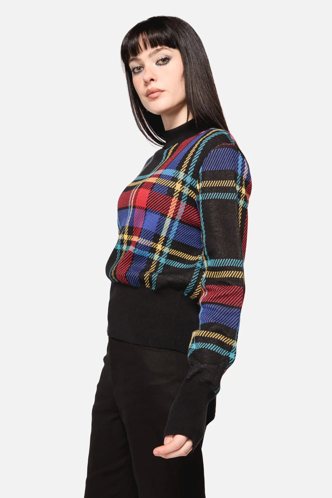Anarchic Tartan Knit