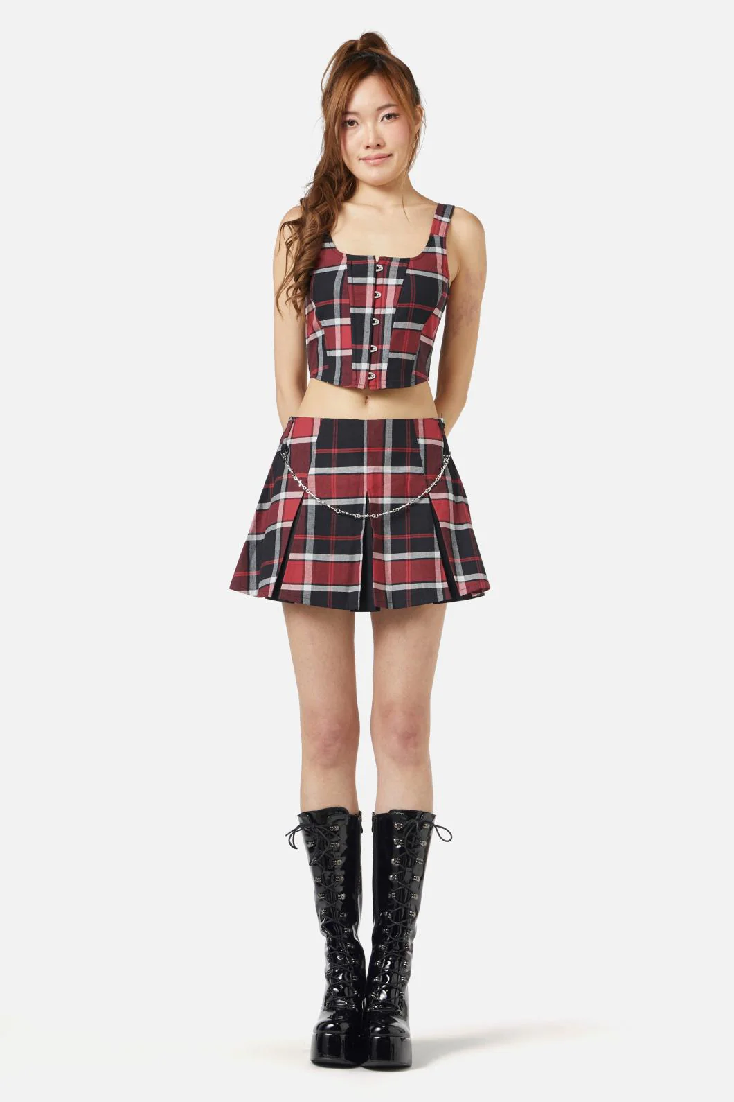 Ursula Tartan Corset