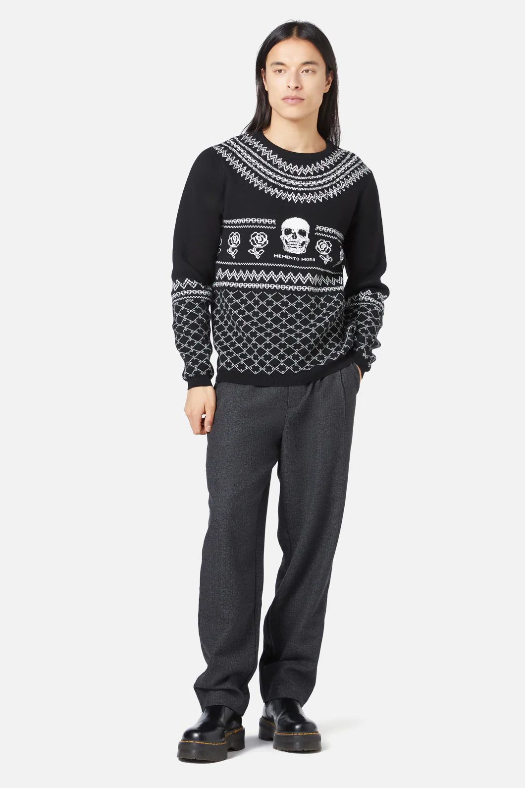 Memento Mori Fairisle Knit