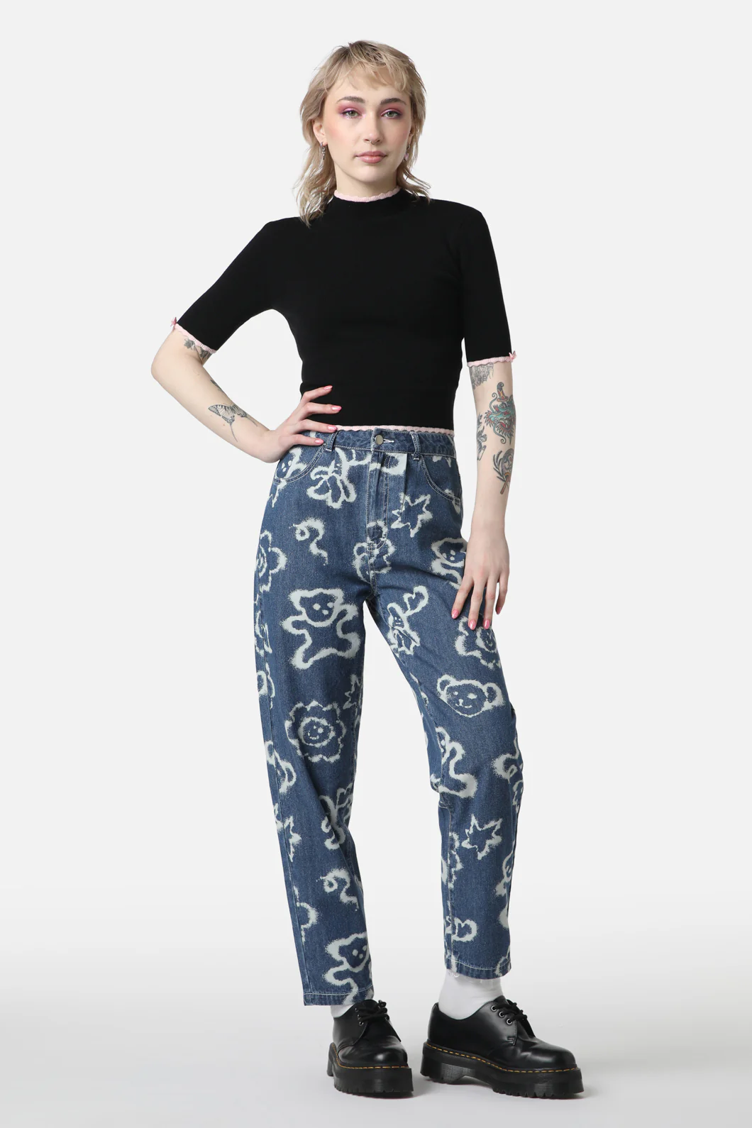 Ammabelle Knit Bow Top