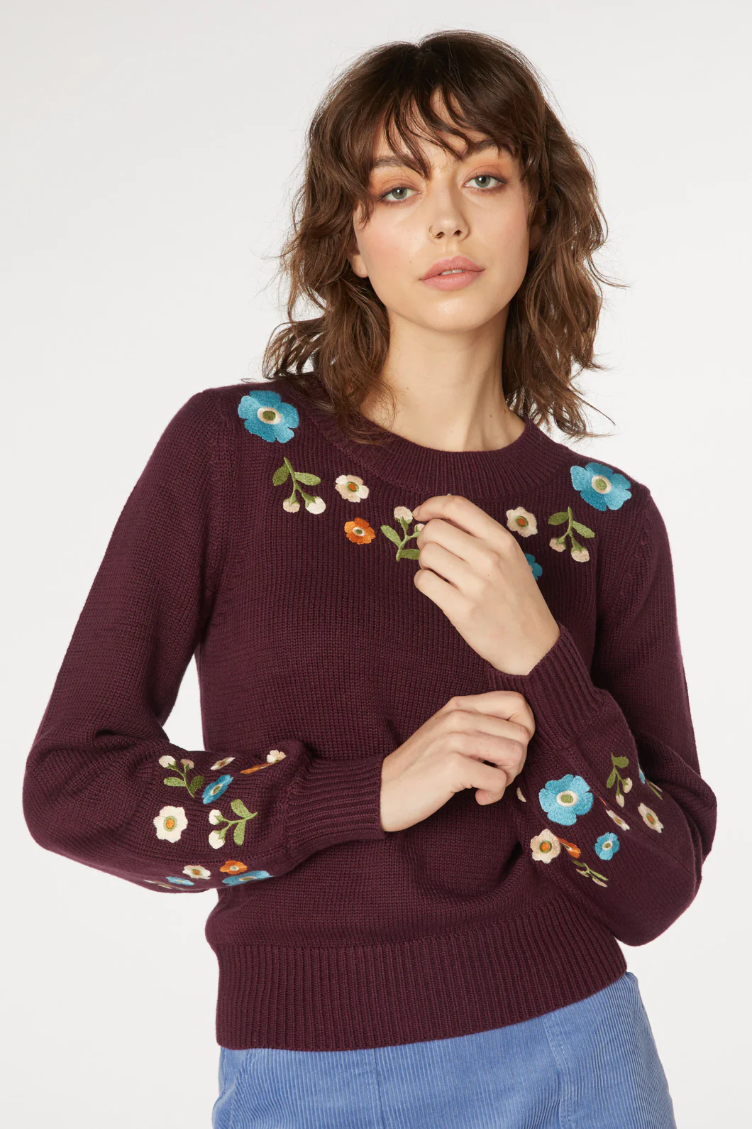 Ingrid Embroidered Sweater