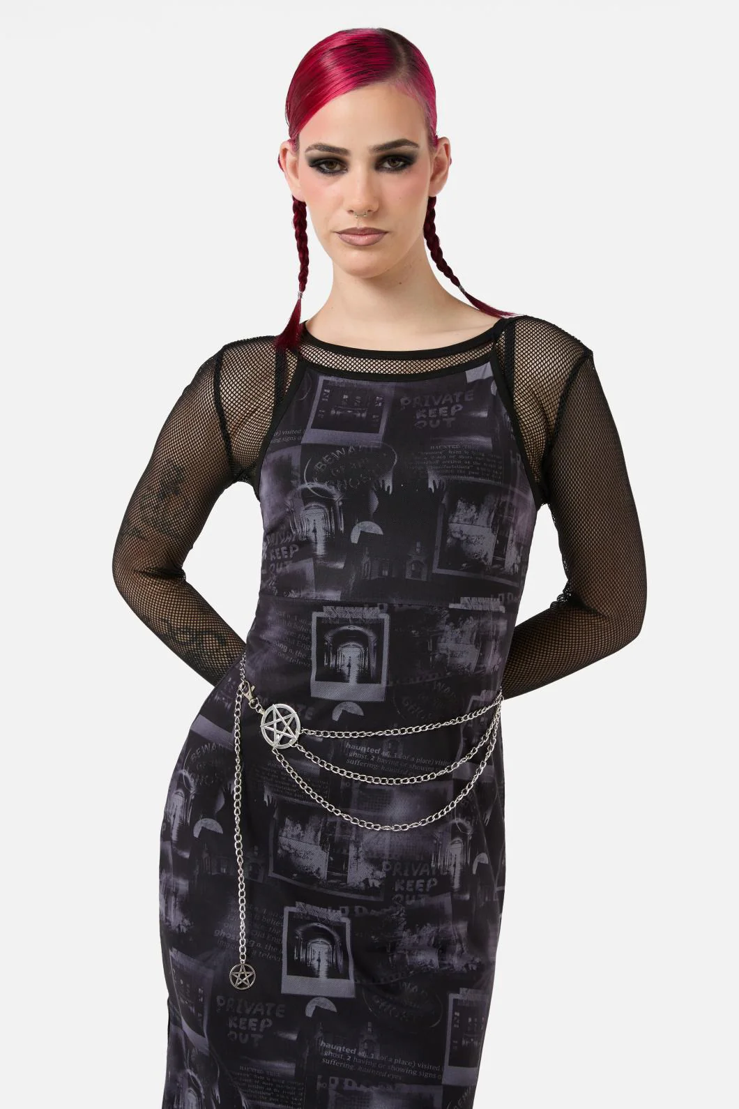 Pentagram Chain Belt