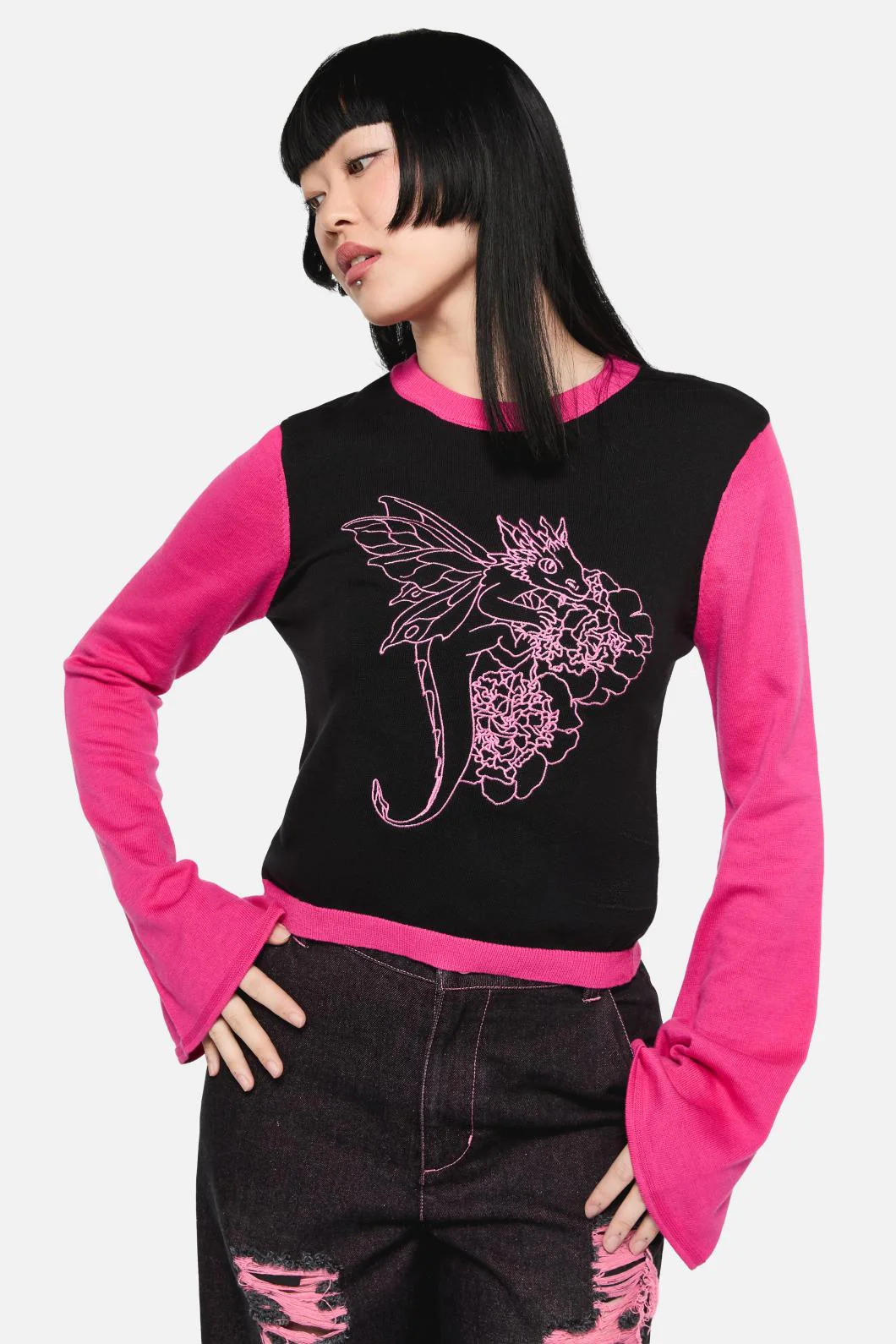 Dragons Grove Contrast Knit