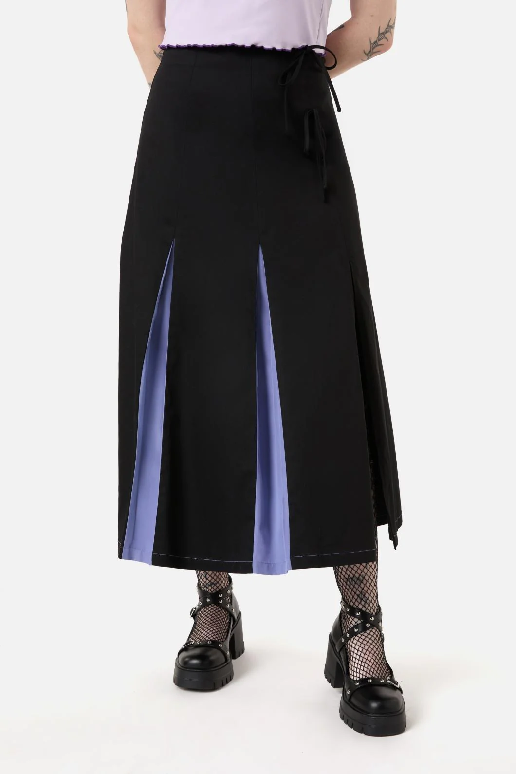 Moon Time Pleated Skirt