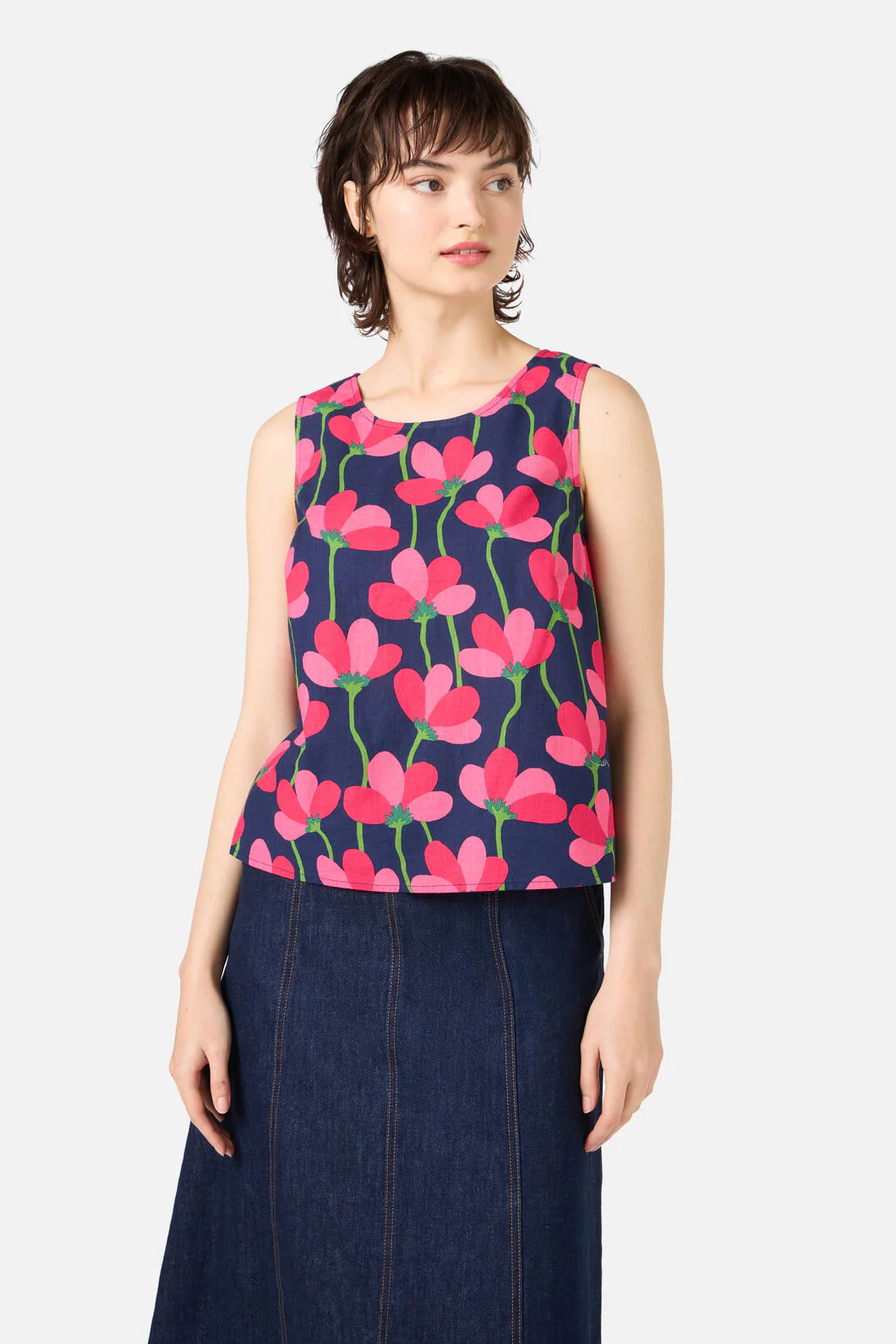 Lulu Flower Shell Top