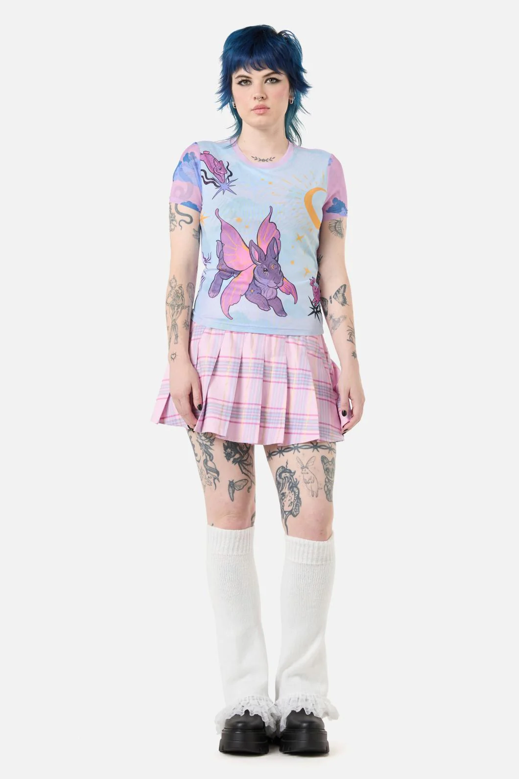 Goodnight Bunny Mesh Top