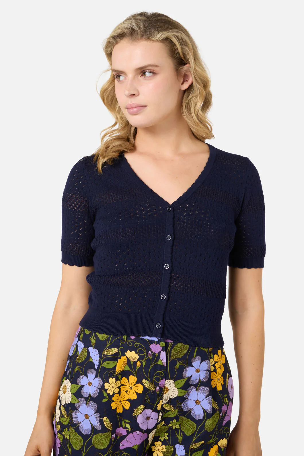 Mae Short Sleeve Cardigan