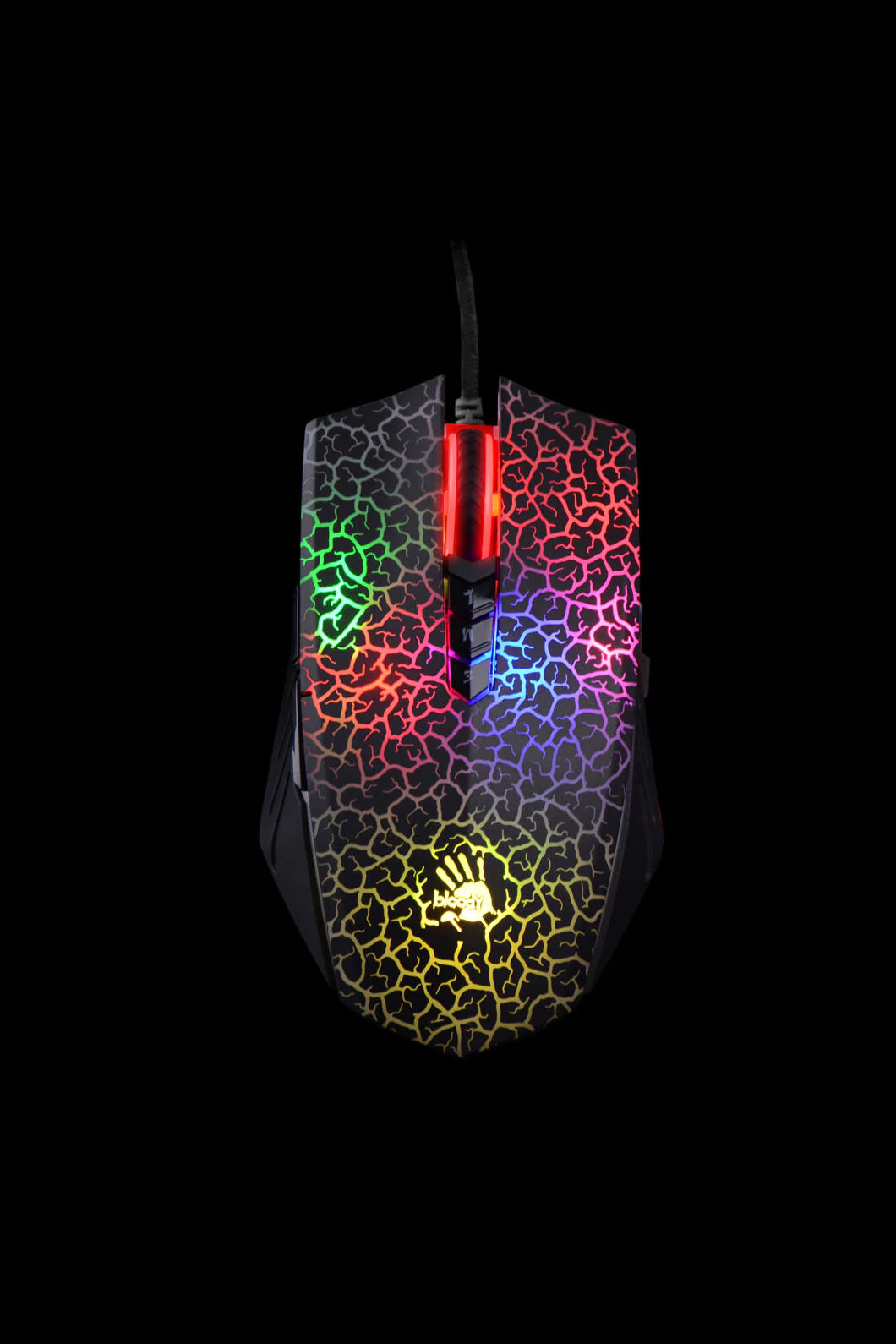 A70 Light Strike Act Wired 6200 CPI Mouse (Black)