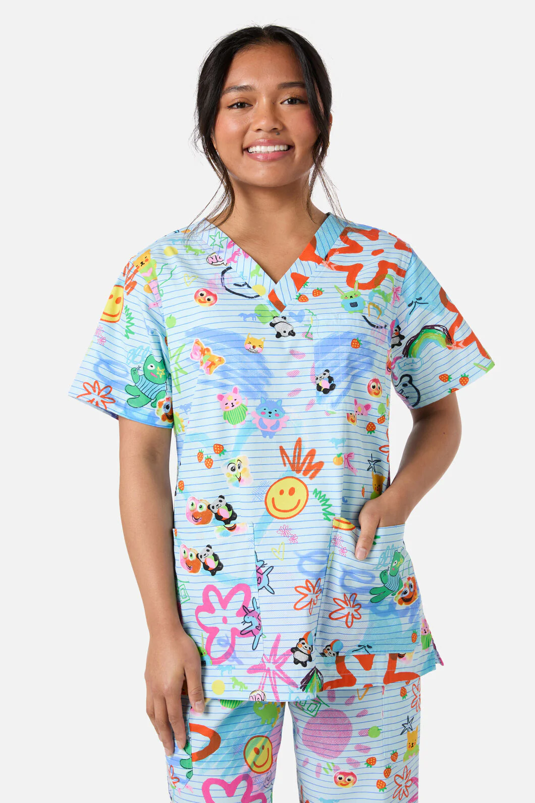 Zero Concentration Scrub Set