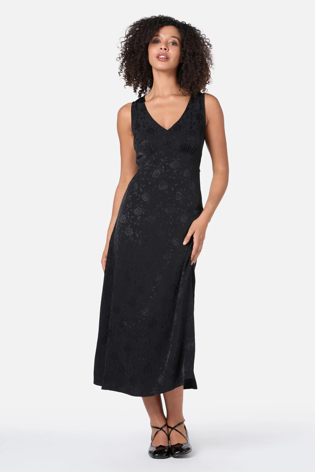 Evie Rose Midi Dress