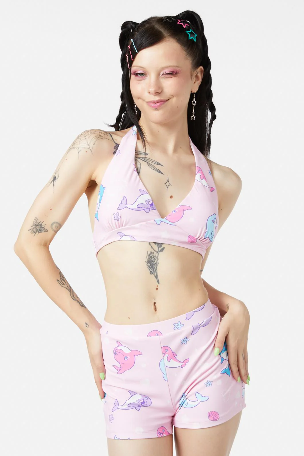 Dolphin Pod Swim Top