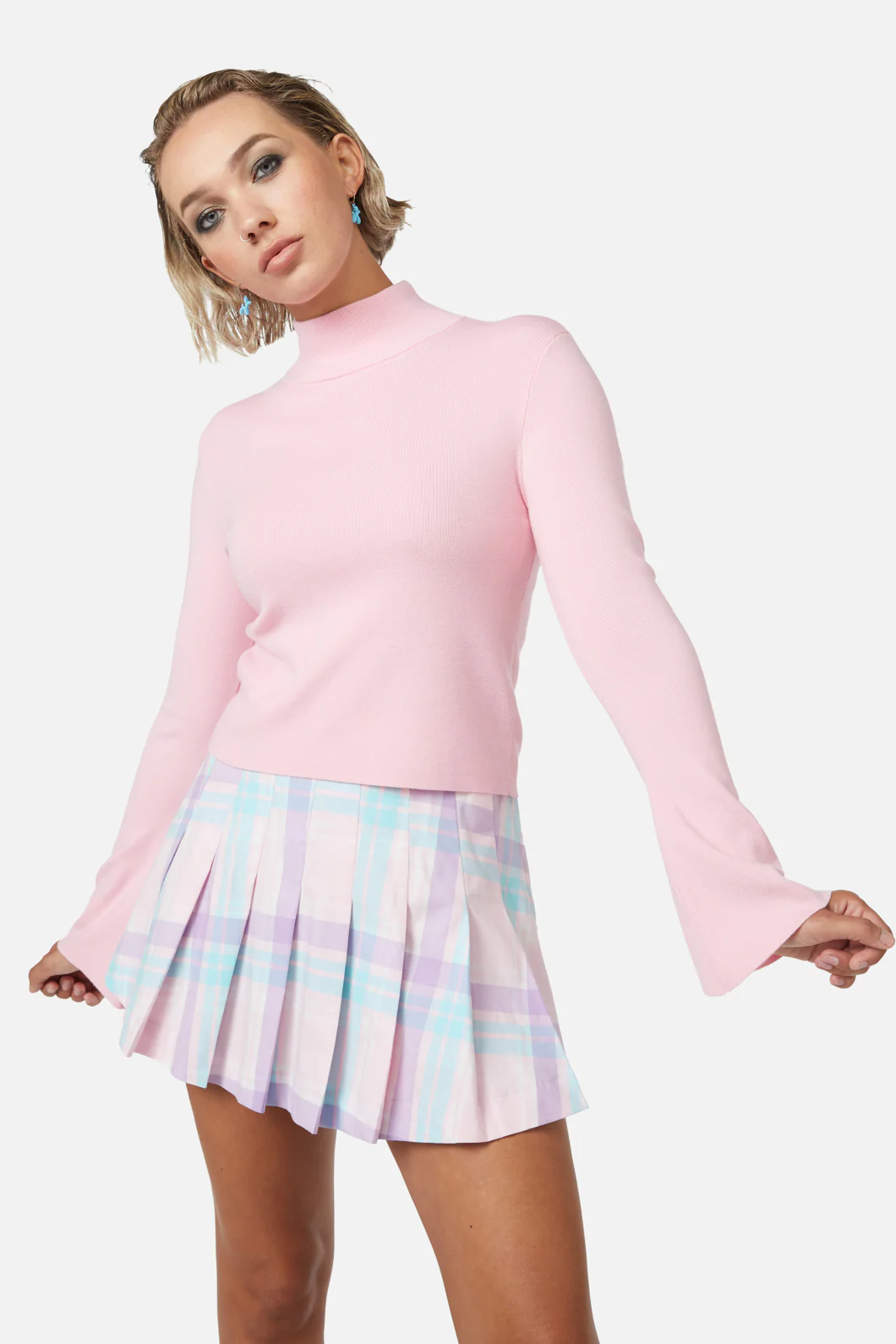 Meta Fantasy Knit Top