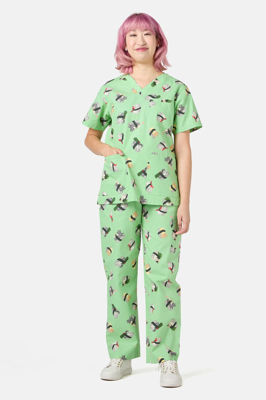 Nigiri Cat Scrub Set