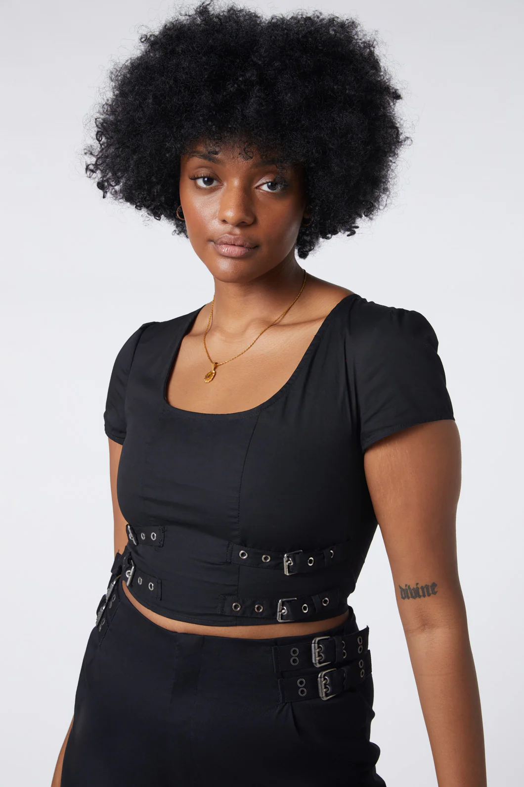 Coven Buckle Top