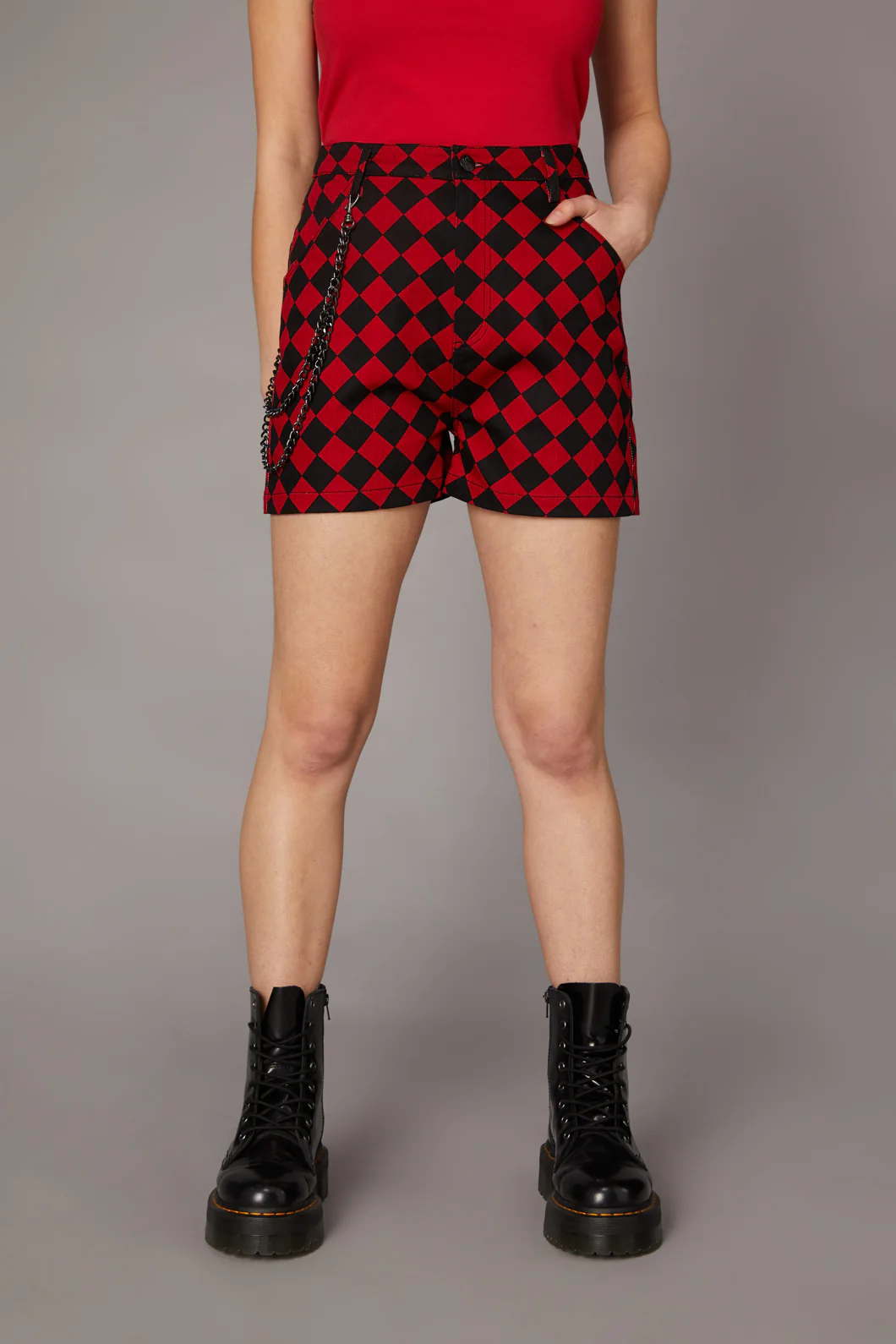 Checkmate Goth Short