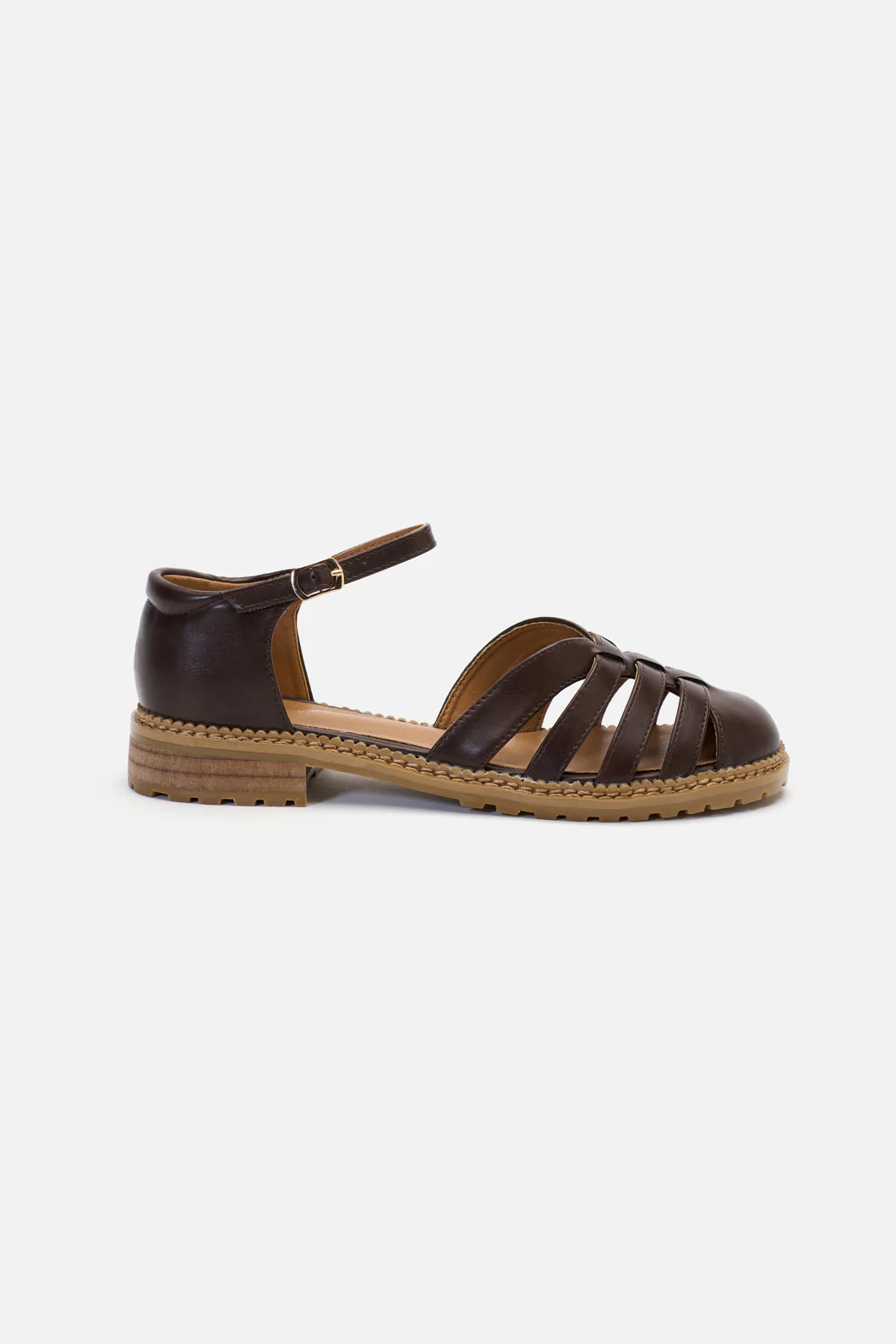 Chocolate Elizabeth Sandal