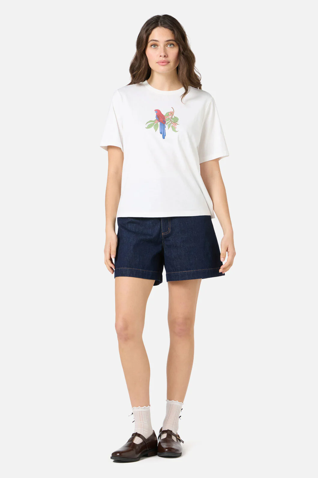 Rosella Printed Relaxed Tee