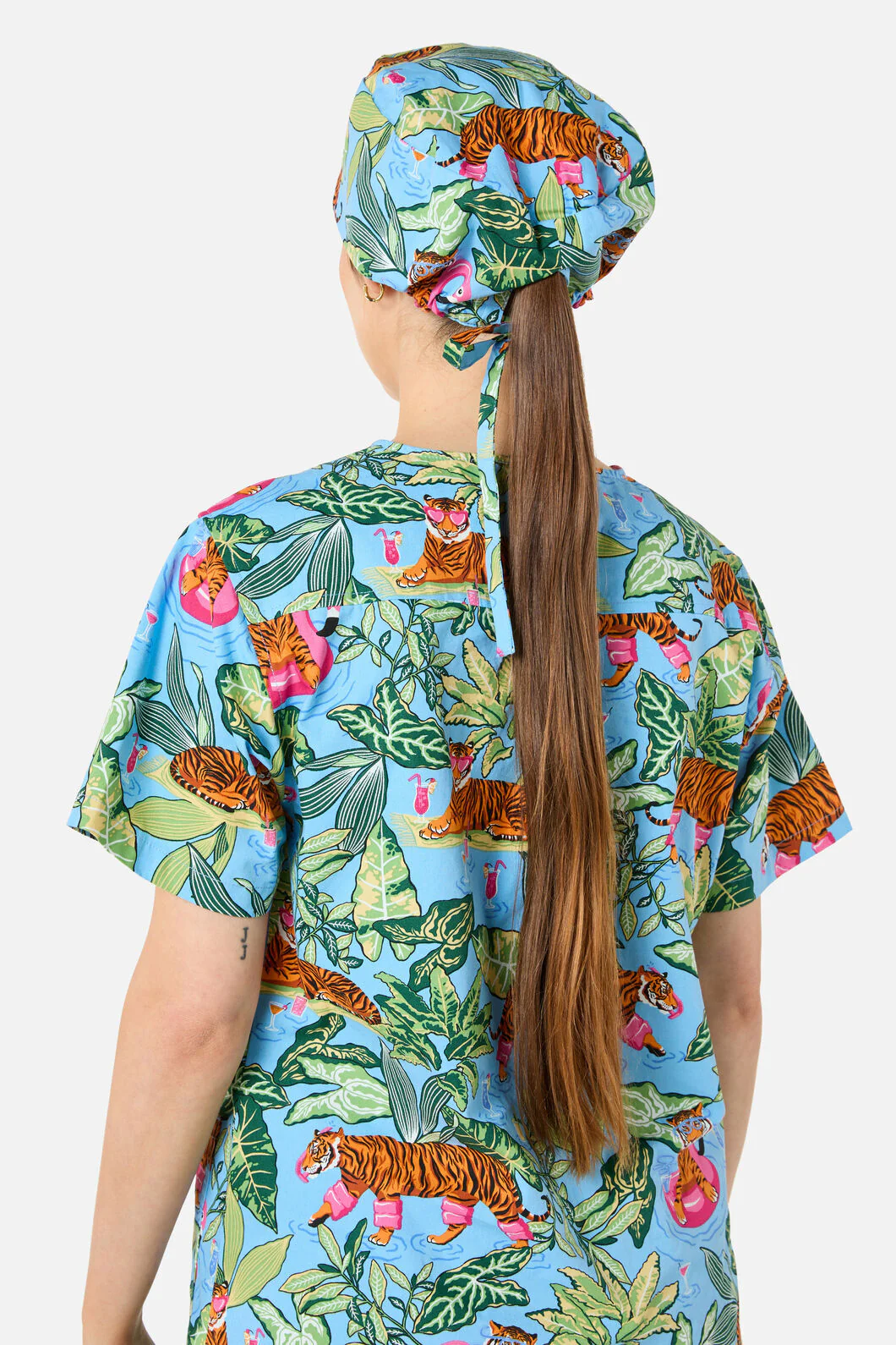 Tiger Pool Scrub Hat