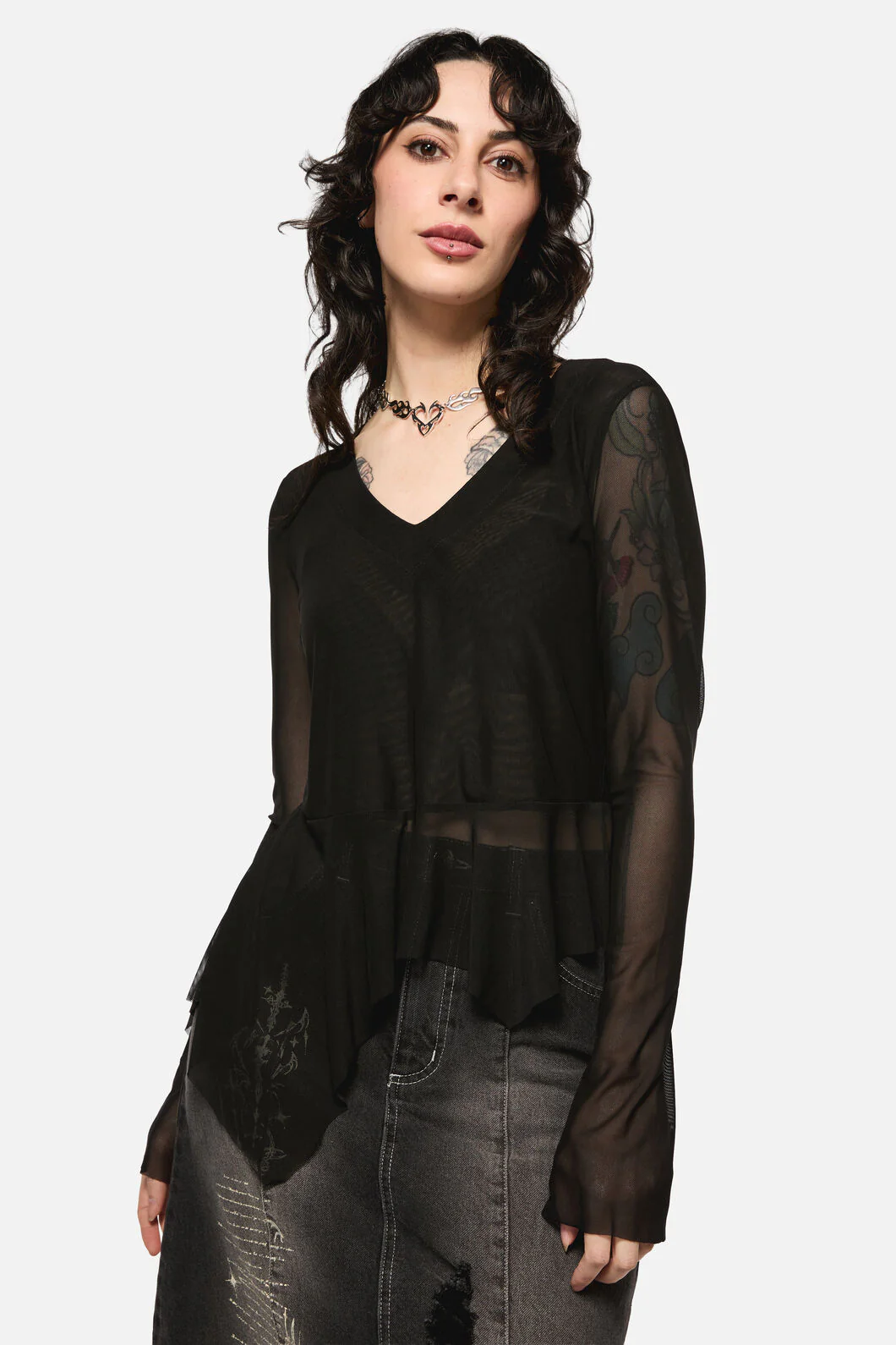 Crypt A-Symetrical Mesh Top