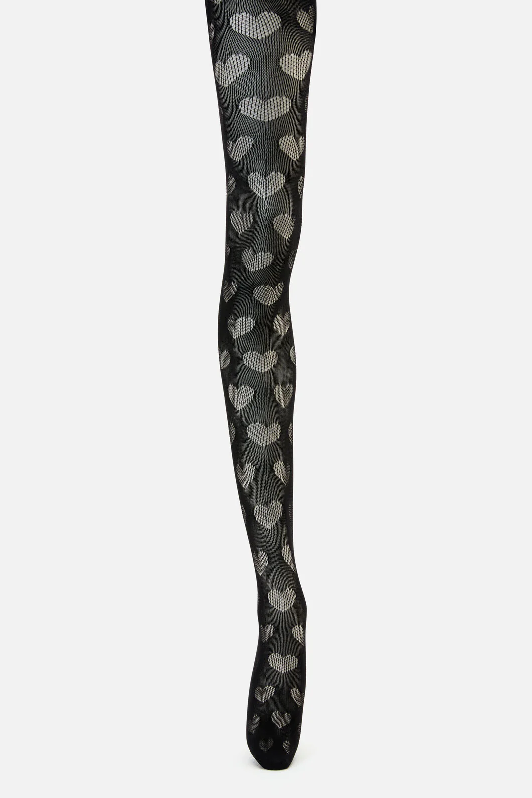 Heart Mesh Tights