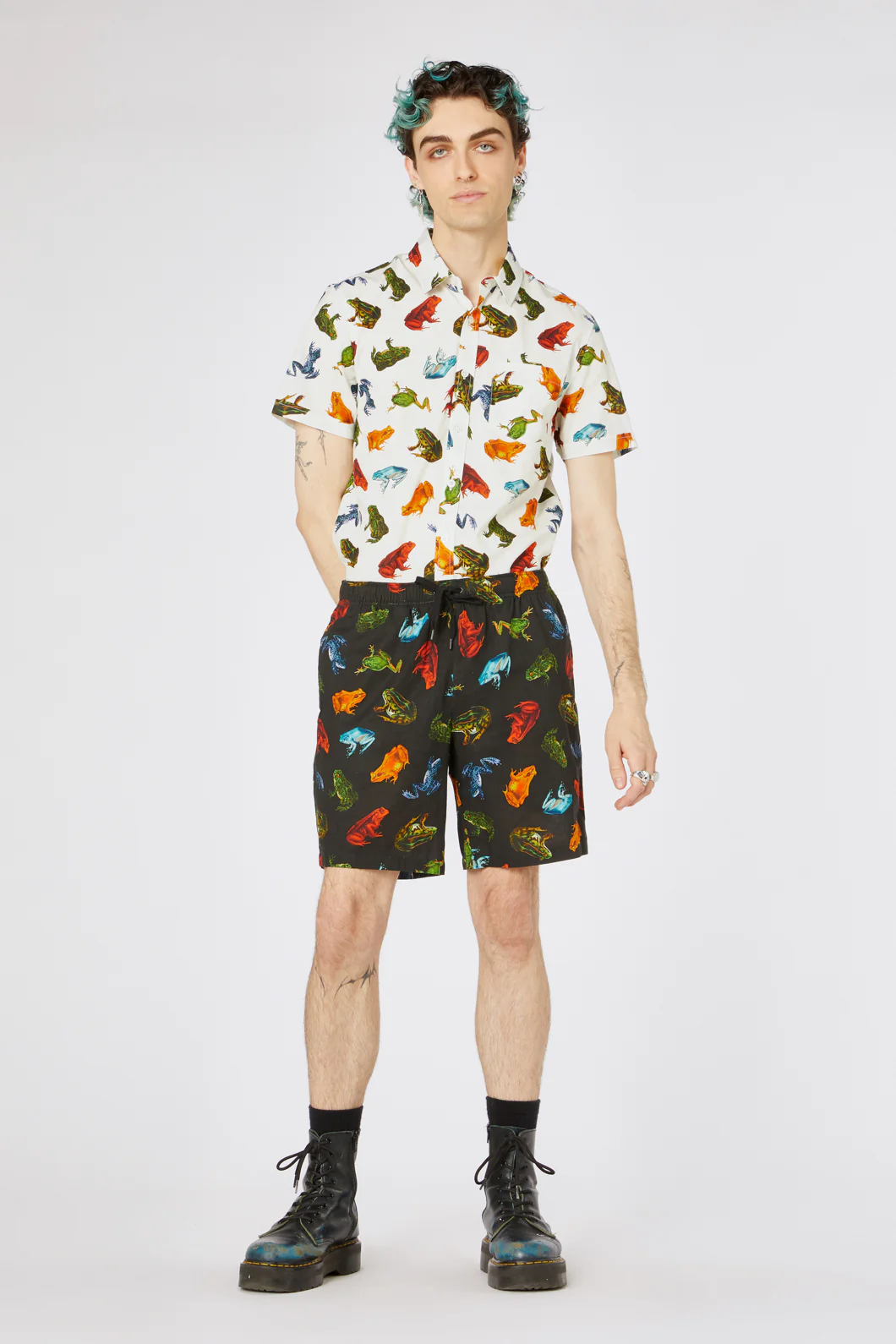 Frog Print Cotton Trunk