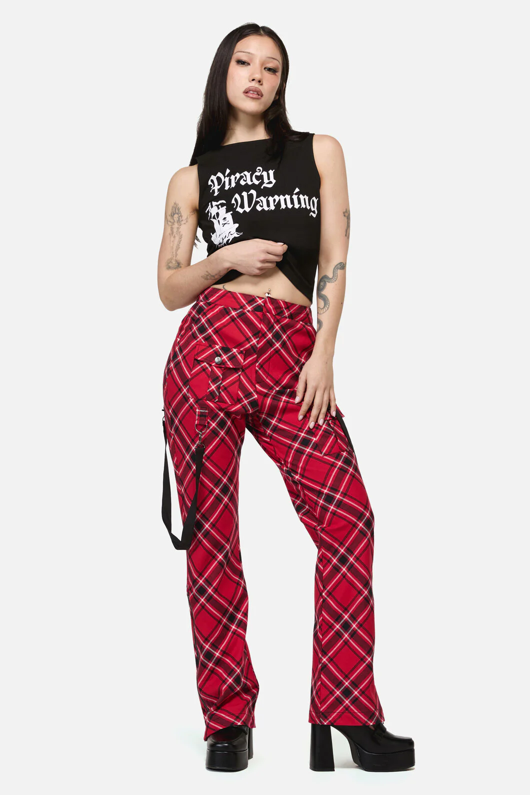 Piracy Punk Tartan Pant