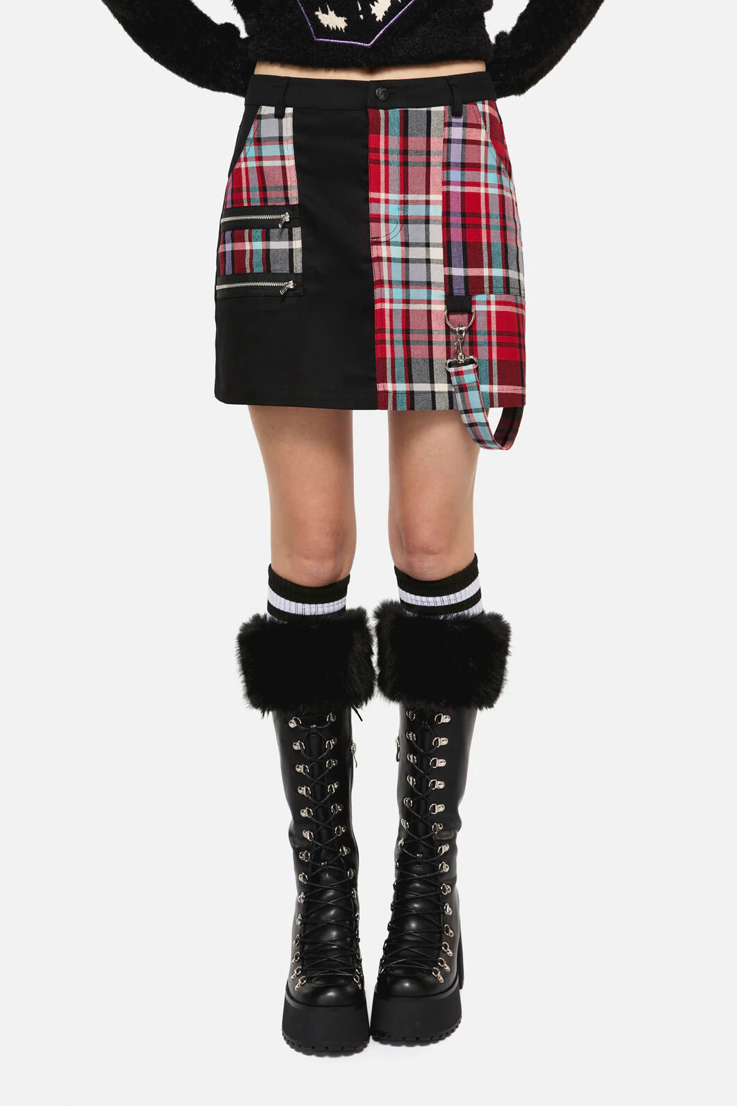 Scorpion Tartan Skirt