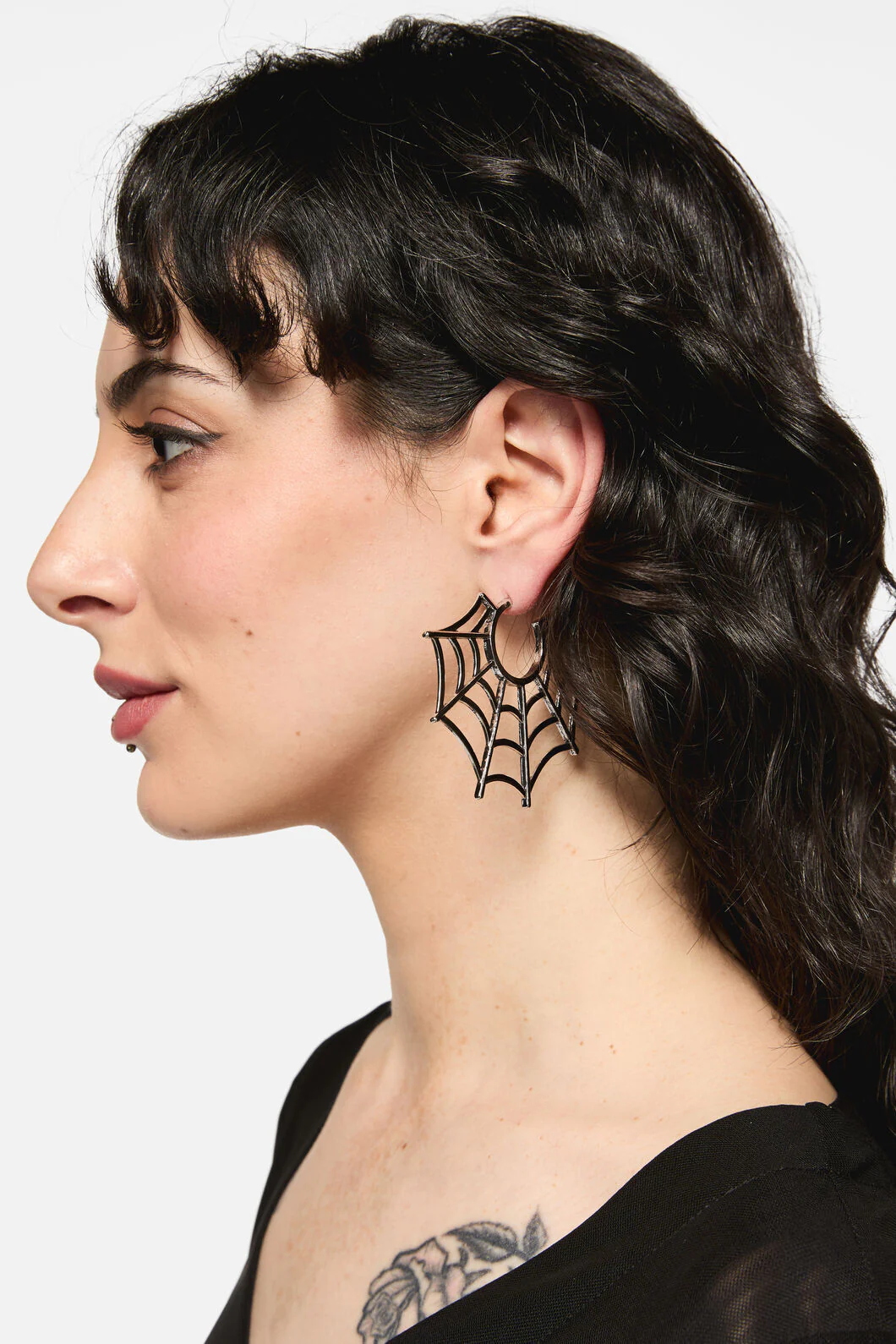 Spider Web Earrings