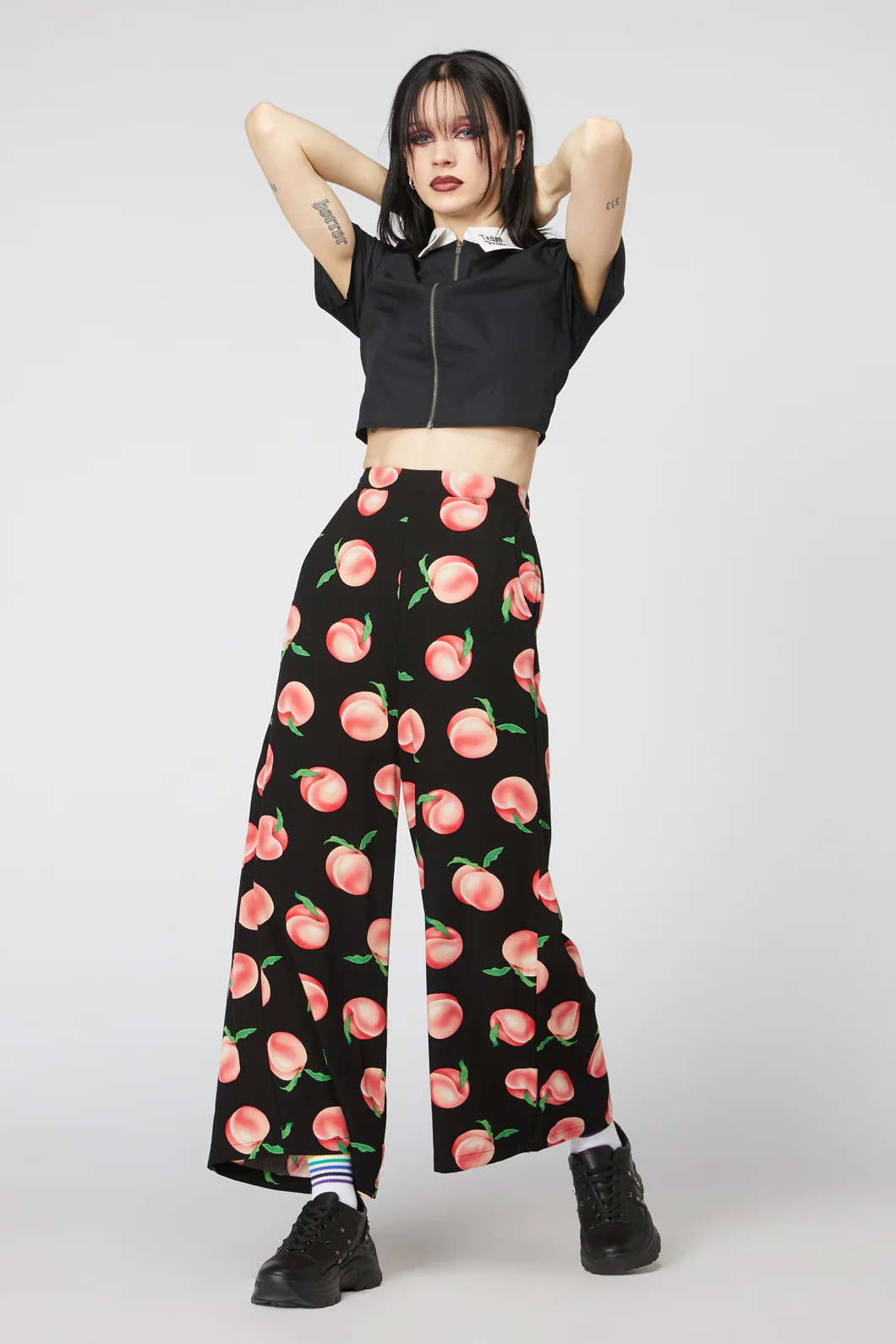 Peachy Viscose Flare Pant