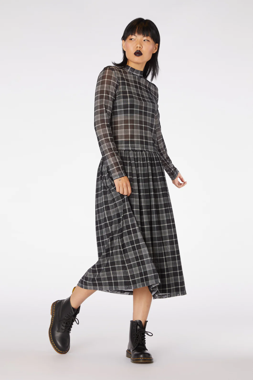 Double Trouble Mesh Top