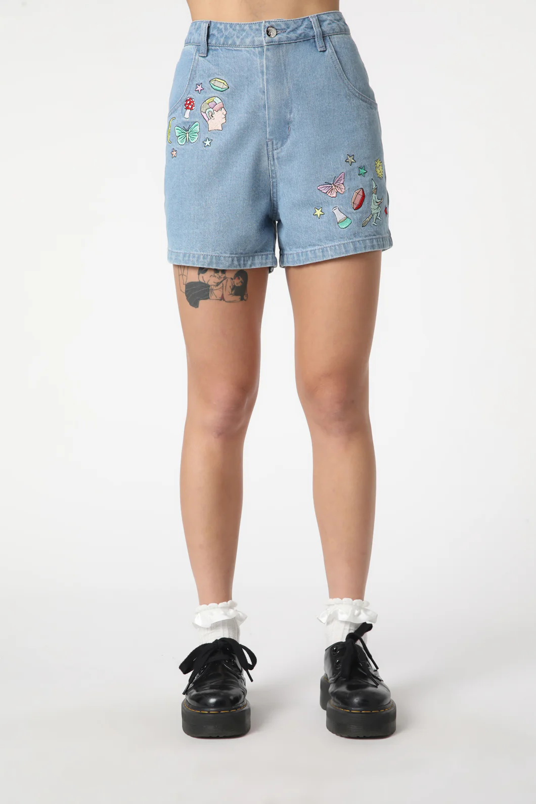 Scrapbook Denim Short