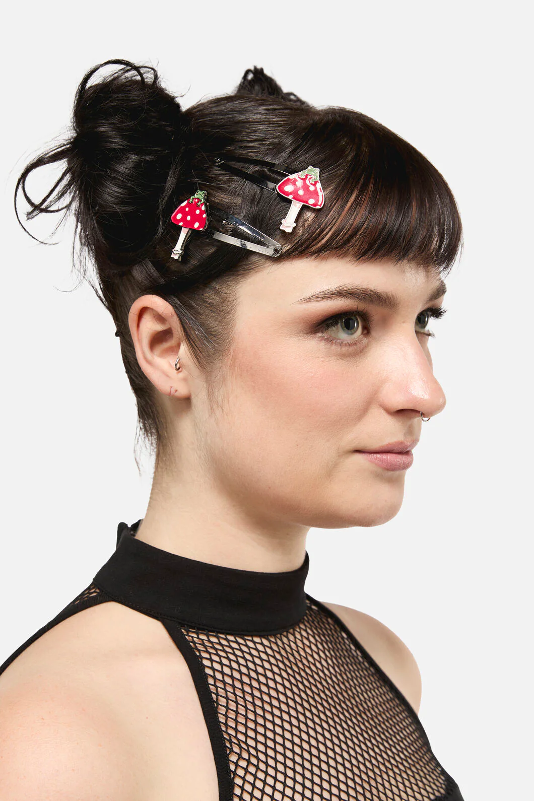 Frog Shroom Hair Clips