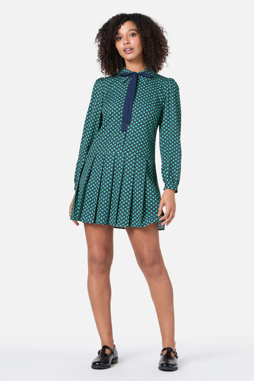 Flora Geo Shirt Dress