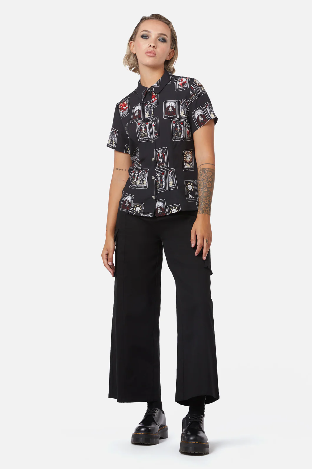 Tarot Spread Printed Shirt