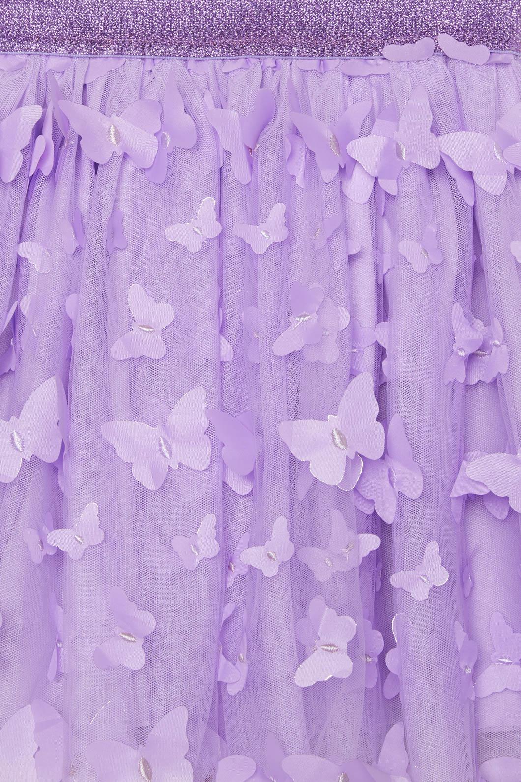 Wings Kids Mesh Skirt