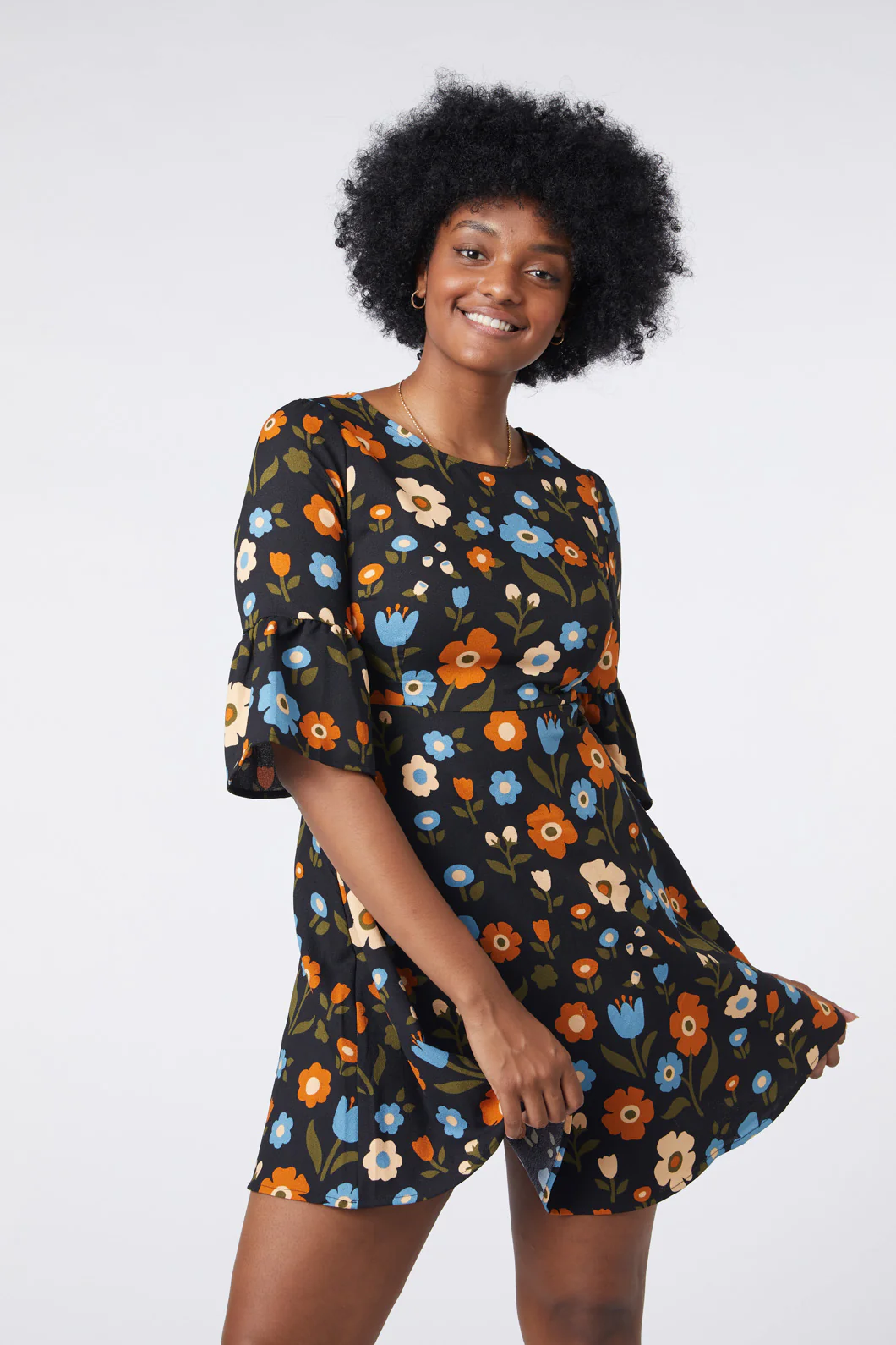 Ingrid Floral Dress