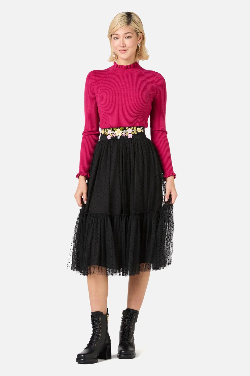 Embroidered Waist Belt