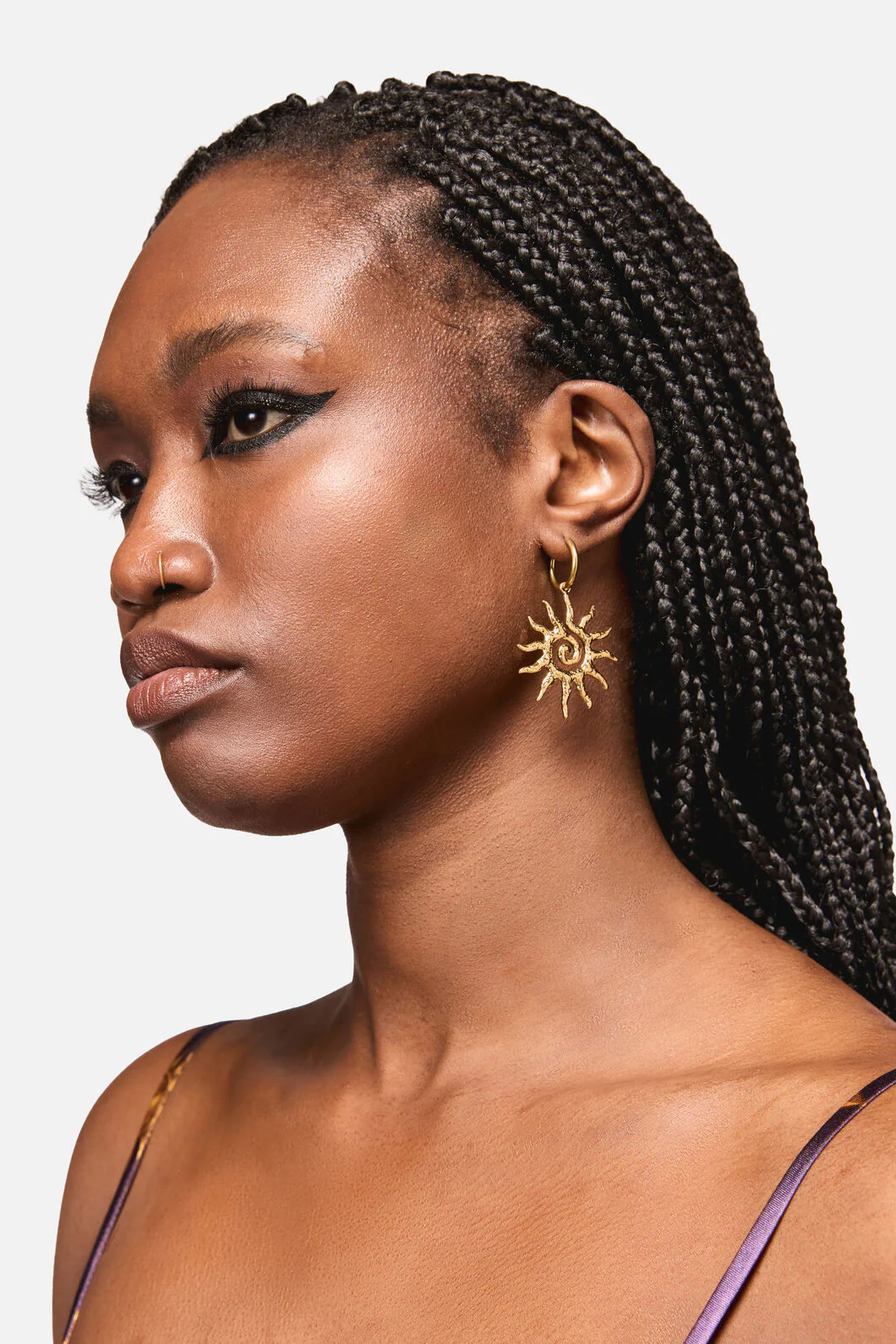 Swirling Sun Earrings